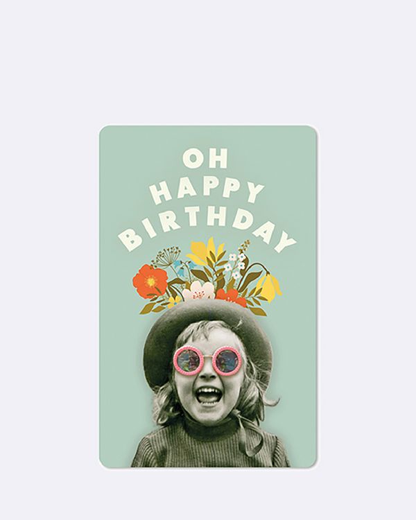 Produktbild: Lunacard Postkarte *Oh happy birthday
