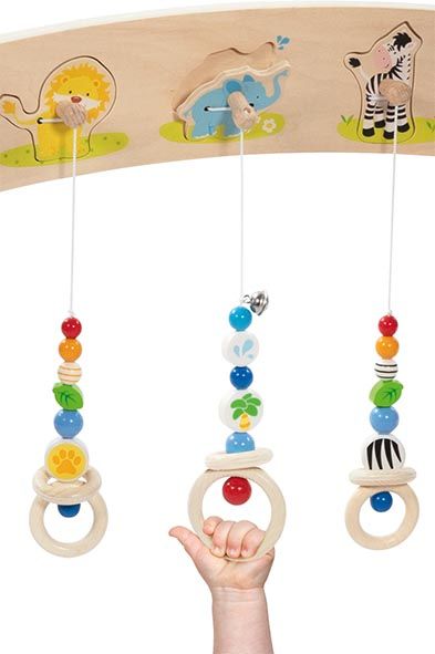 Produktbild: Baby-Fit Tierstimmen Wilde Tiere, Greif- und Spieltrainer