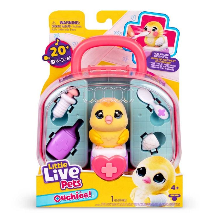 Produktbild: Moose Toys LITTLE LIVE PETS OUCHIES S2 VET KIT CHIRPY