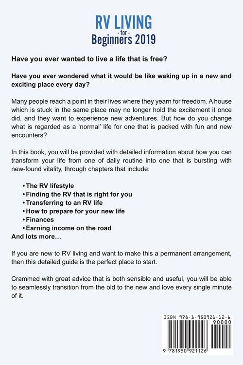 Produktbild: RV Living for Beginners 2019