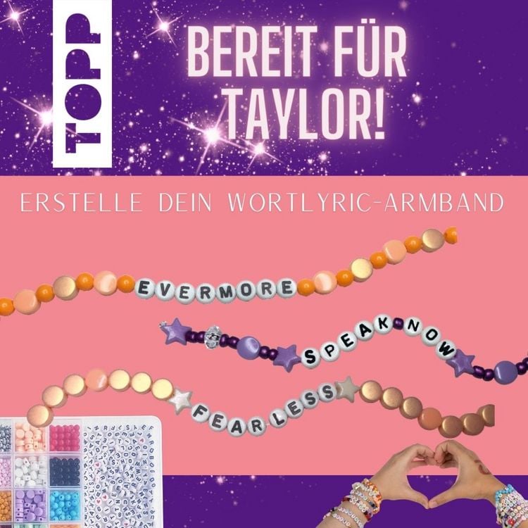 Produktbild: Swiftie - Schmuckset "Make the friendship bracelets" - Das inoffizielle Taylor Swift-Set