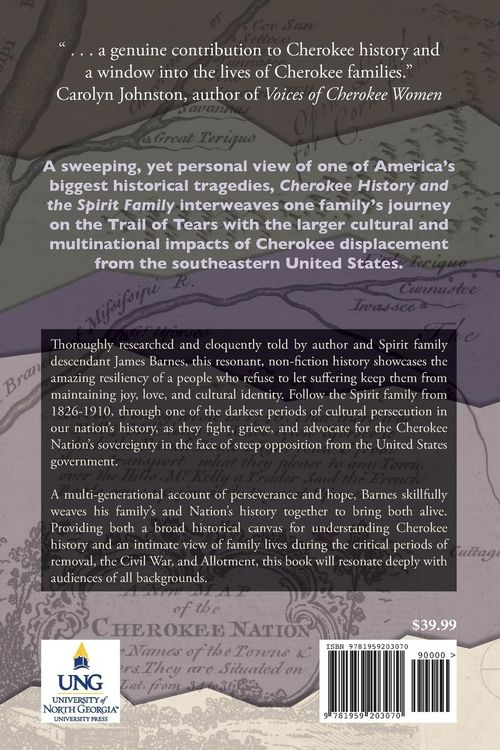 Produktbild: Cherokee History and the Spirit Family