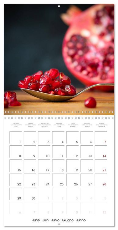 Produktbild: Aesthetic fruit and veggies (Wall Calendar 2026 12 &times; 12 Inch) CALVENDO 12 Month Wall Calendar