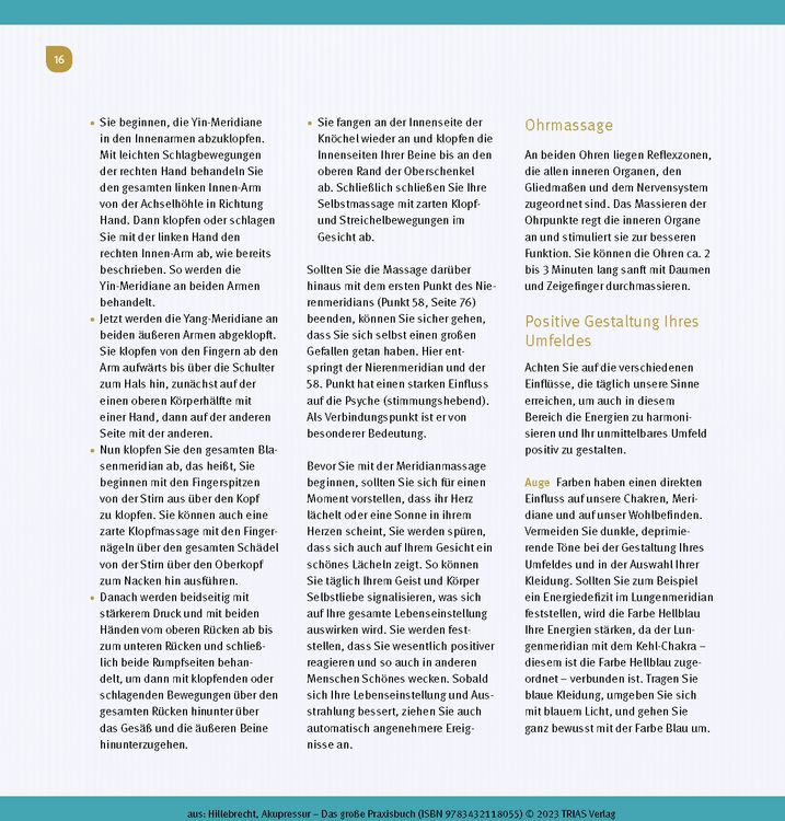Produktbild: Akupressur - Das gro&szlig;e Praxisbuch