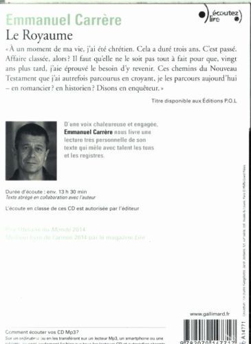 Produktbild: Carr&egrave;re, E: Le Royaume/CD
