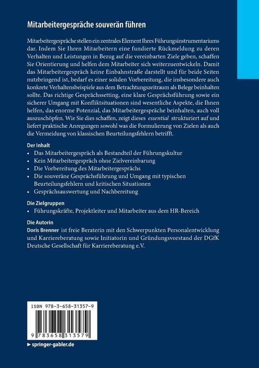 Produktbild: Mitarbeitergespr&auml;che souver&auml;n f&uuml;hren