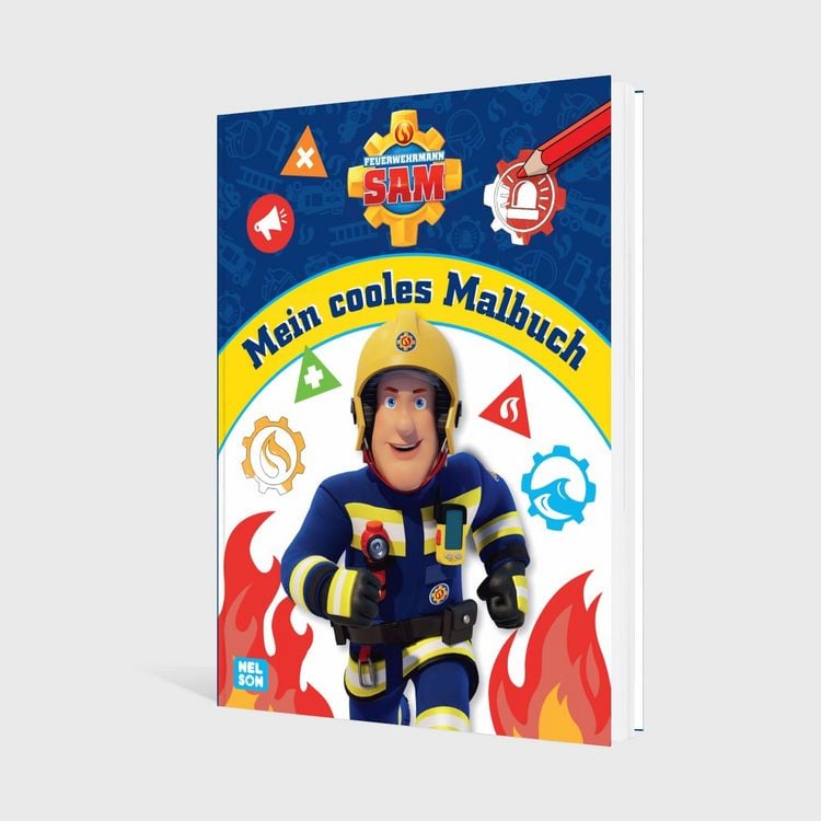 Produktbild: Feuerwehrmann Sam: Mein cooles Malbuch
