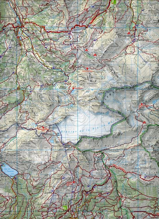 Produktbild: KuF Schweiz Wanderkarte 32 Crans-Montana