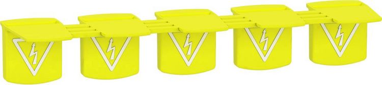 Produktbild: Schneider Electric A9XPT920 Schneider A9XPT920 Ber&uuml;hrungsschutz- Montagematerial 5er Set 1 St.