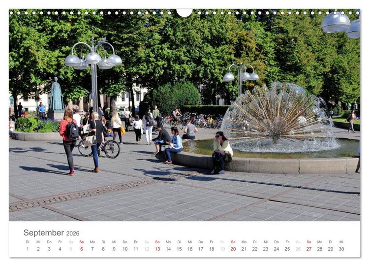 Produktbild: Oslo im Auge des Fotografen (Wandkalender 2026 DIN A3 quer), CALVENDO Monatskalender