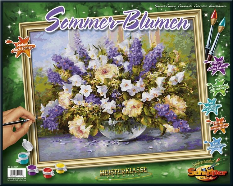 Produktbild: Malen nach Zahlen - Sommerblumen