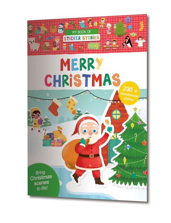 Produktbild: My Book of Sticker Stories: Merry Christmas