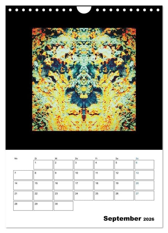 Produktbild: Nature's Faces (Wandkalender 2026 DIN A4 hoch), CALVENDO Monatskalender