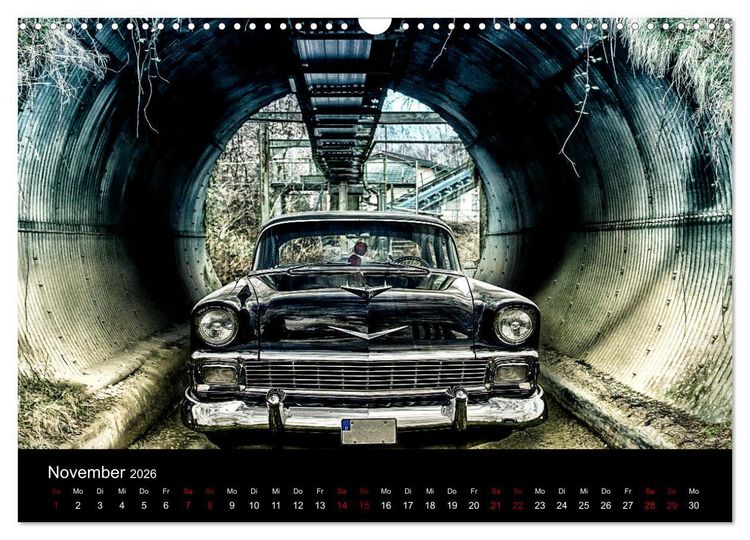Produktbild: American Automobile (Wandkalender 2026 DIN A3 quer), CALVENDO Monatskalender