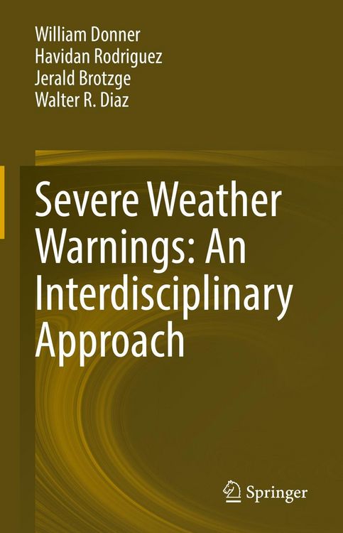 Produktbild: Severe Weather Warnings: An Interdisciplinary Approach