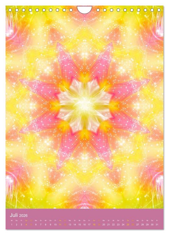 Produktbild: Lichtvolle Mandalas (Wandkalender 2026 DIN A4 hoch), CALVENDO Monatskalender