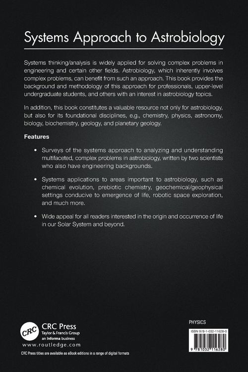 Produktbild: Systems Approach to Astrobiology