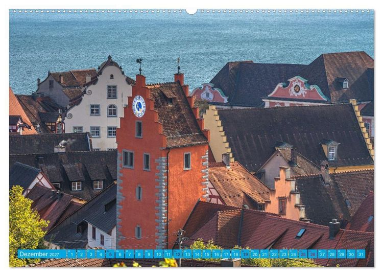 Produktbild: Meersburg - pittoreske Kleinstadt am Bodensee (hochwertiger Premium Wandkalender 2027 DIN A2 quer), Kunstdruck in Hochglanz