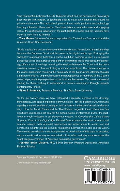 Produktbild: Covering the United States Supreme Court in the Digital Age