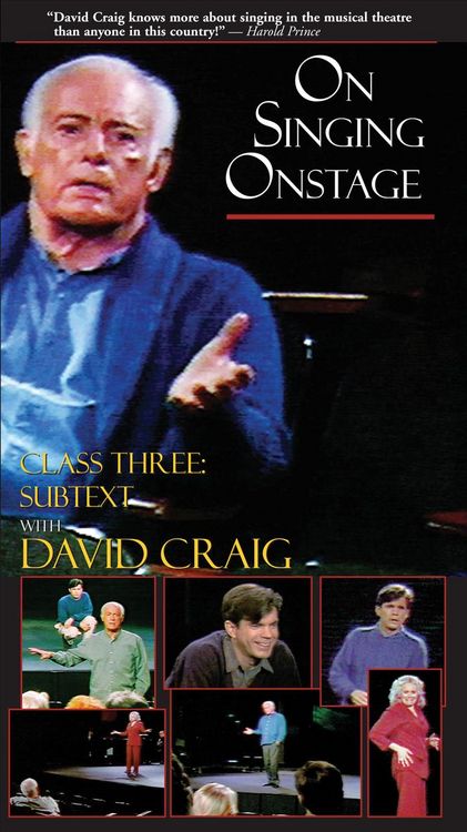 Produktbild: Craig, D: On Singing Onstage
