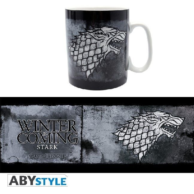 Produktbild: ABYstyle - Game of Thrones - Stark 460 ml Tasse