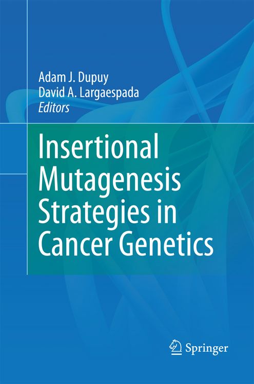 Produktbild: Insertional Mutagenesis Strategies in Cancer Genetics