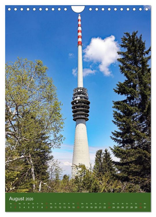 Produktbild: Schwarzwald Nord (Wandkalender 2026 DIN A4 hoch), CALVENDO Monatskalender