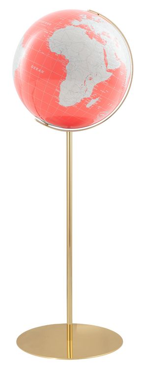 Produktbild: ARTLINE Regent Standglobus, &Oslash; 40cm, Koralle