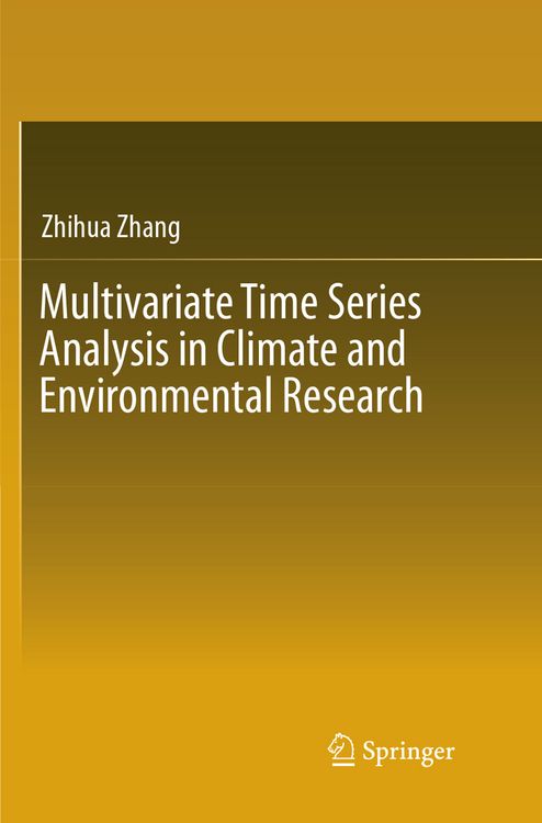 Produktbild: Multivariate Time Series Analysis in Climate and Environmental Research