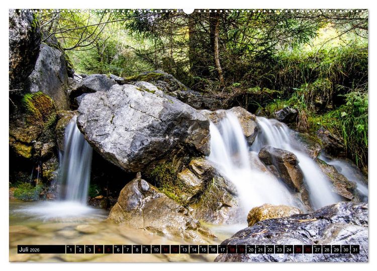 Produktbild: Wundersch&ouml;nes Lechtal (Wandkalender 2026 DIN A2 quer), CALVENDO Monatskalender