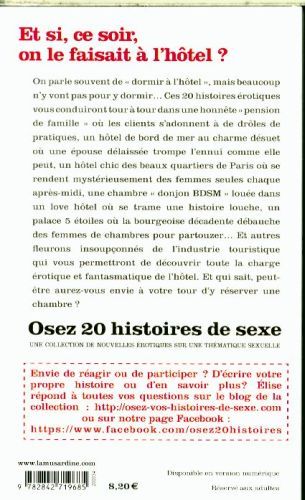 Produktbild: Osez... 20 histoires de sexe &agrave; l'h&ocirc;tel