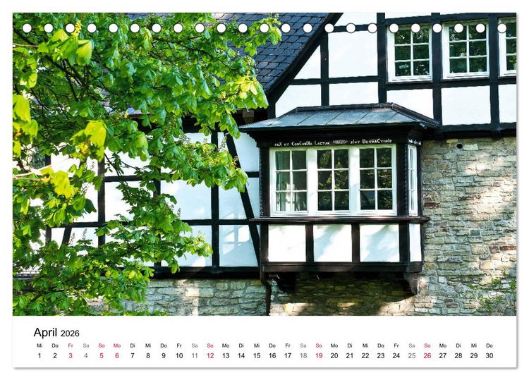 Produktbild: Paderborn - Die sch&ouml;nsten Seiten der Stadt (Tischkalender 2026 DIN A5 quer), CALVENDO Monatskalender