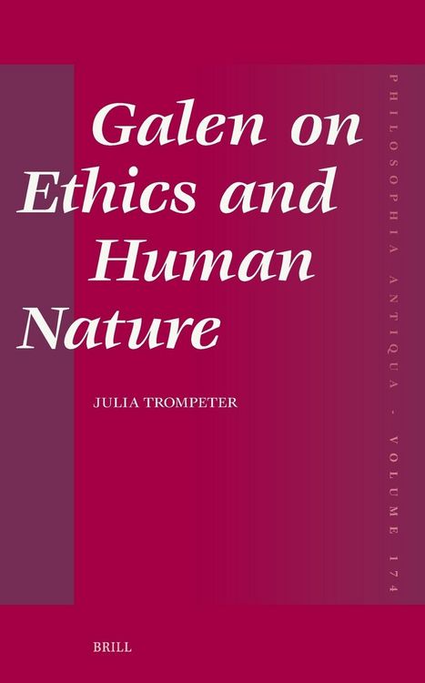 Produktbild: Galen on Ethics and Human Nature