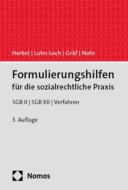 Produktbild: Formulierungshilfen f&uuml;r die sozialrechtliche Praxis