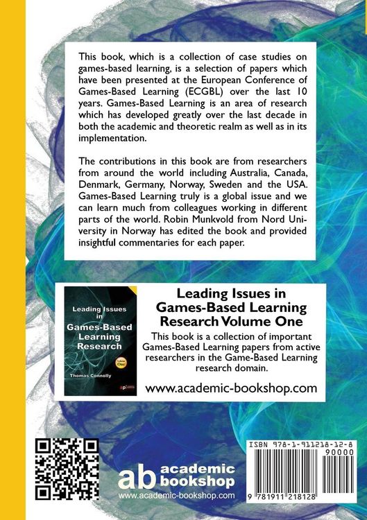 Produktbild: Case Studies in Games-Based Learning Volume 1