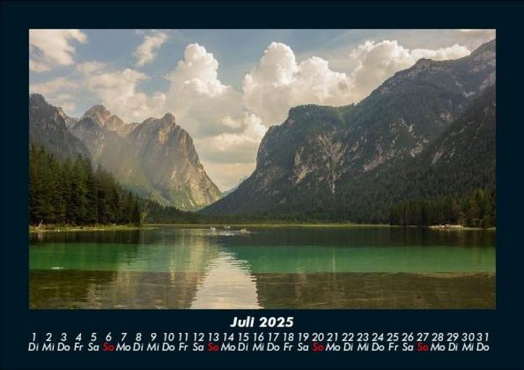 Produktbild: Berge 2025 Fotokalender DIN A5