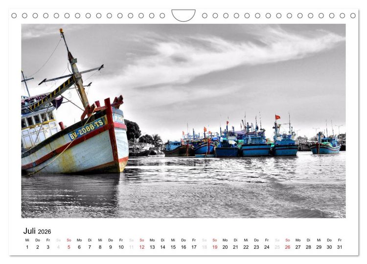 Produktbild: Vietnam - Mit anderen Augen (Wandkalender 2026 DIN A4 quer), CALVENDO Monatskalender