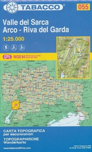 Produktbild: Tabacco Wandern Var Sarca-Riva del Garda
