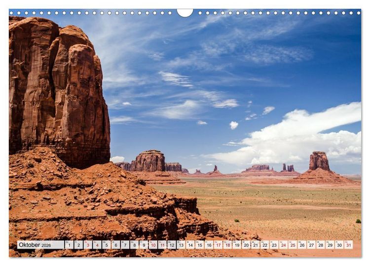 Produktbild: USA: Roadtrip durch die W&uuml;ste (Wandkalender 2026 DIN A3 quer), CALVENDO Monatskalender