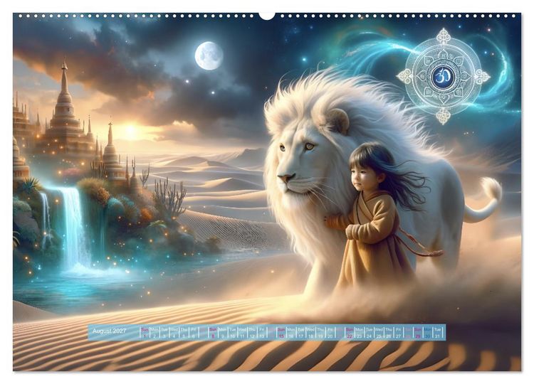 Produktbild: Spirit Animal Dreams (Wall Calendar 2027 DIN A2 landscape), CALVENDO 12 Month Wall Calendar
