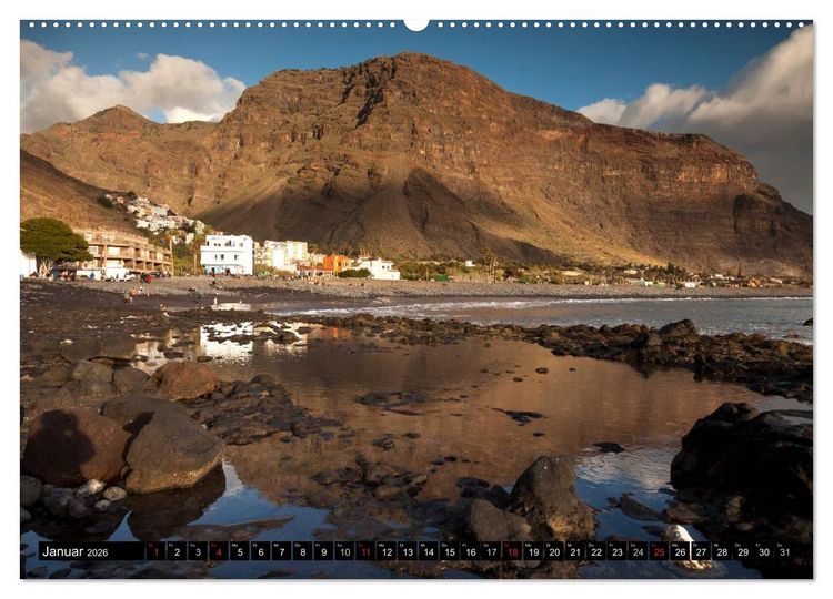Produktbild: La Gomera - Valle Gran Rey (Wandkalender 2026 DIN A2 quer), CALVENDO Monatskalender