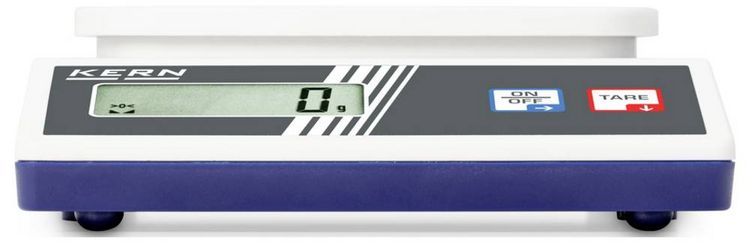 Produktbild: Kern EFS 2000-0 Schulwaage W&auml;gebereich (max.) 2.2kg Ablesbarkeit 1g batteriebetrieben Wei&szlig;