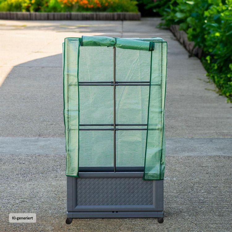 Produktbild: HTI-Living Gew&auml;chshaus 60x30x106 cm mit Rollen Gew&auml;chshaus 60x30x106 cm mit Rollen