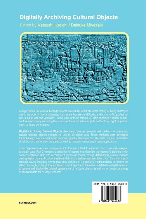 Produktbild: Digitally Archiving Cultural Objects