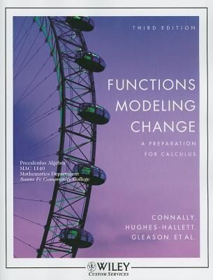 Produktbild: Functions Modeling Change: A Preparation for Calculus