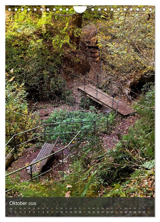 Produktbild: Eifel Traumpfad H&ouml;hlen- und Schluchtenstieg (Wandkalender 2026 DIN A4 hoch), CALVENDO Monatskalender