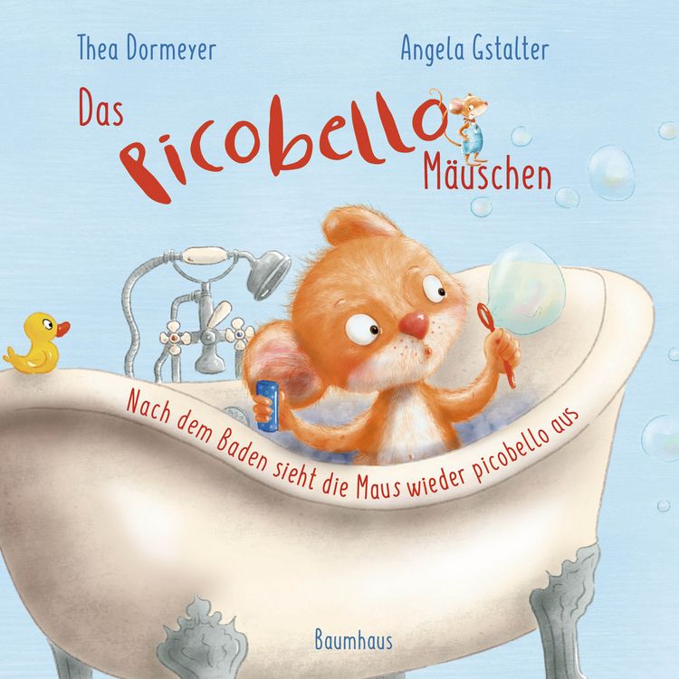 Produktbild: Das Picobello-M&auml;uschen - Nach dem Baden sieht die Maus wieder picobello aus (Pappbilderbuch)