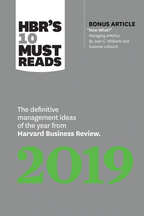 Produktbild: Hbr's 10 Must Reads 2019