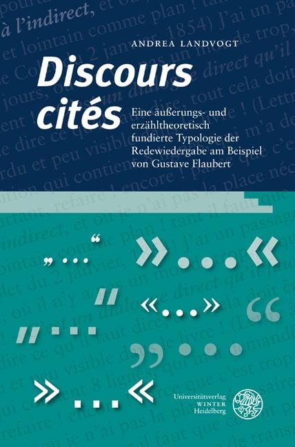 Produktbild: 'Discours cit&eacute;s'