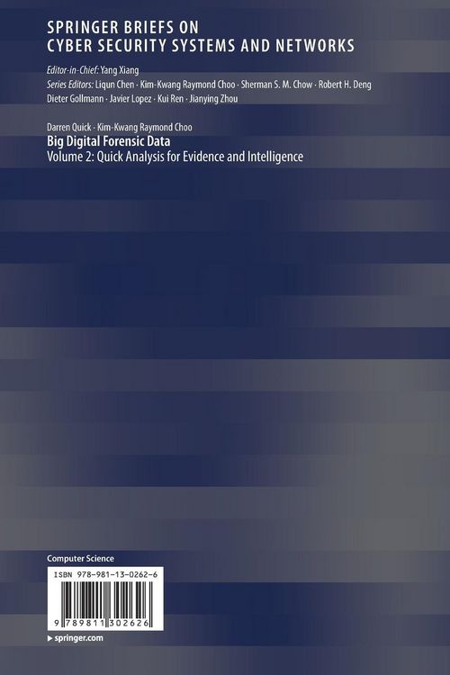 Produktbild: Big Digital Forensic Data